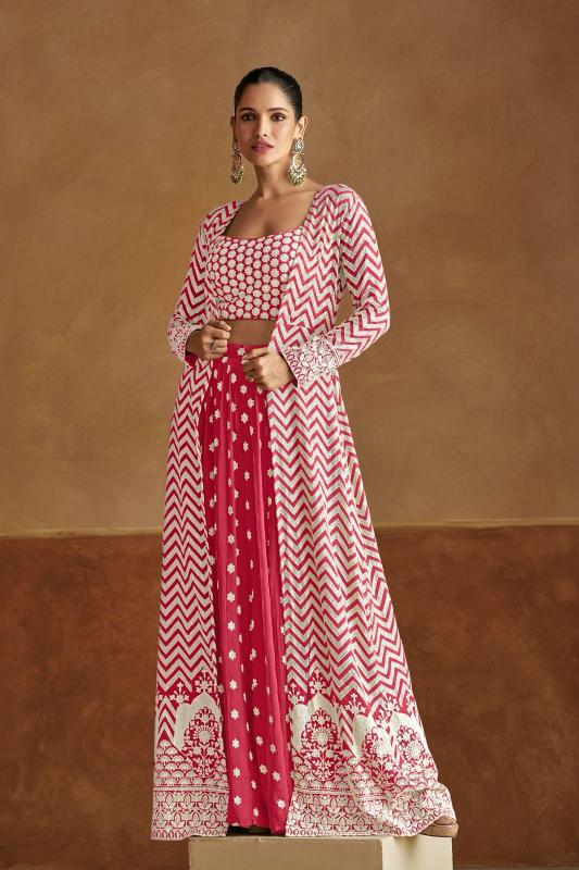 Gulkayra Geetika Georgette Indo Western Dress Wholesale catalog