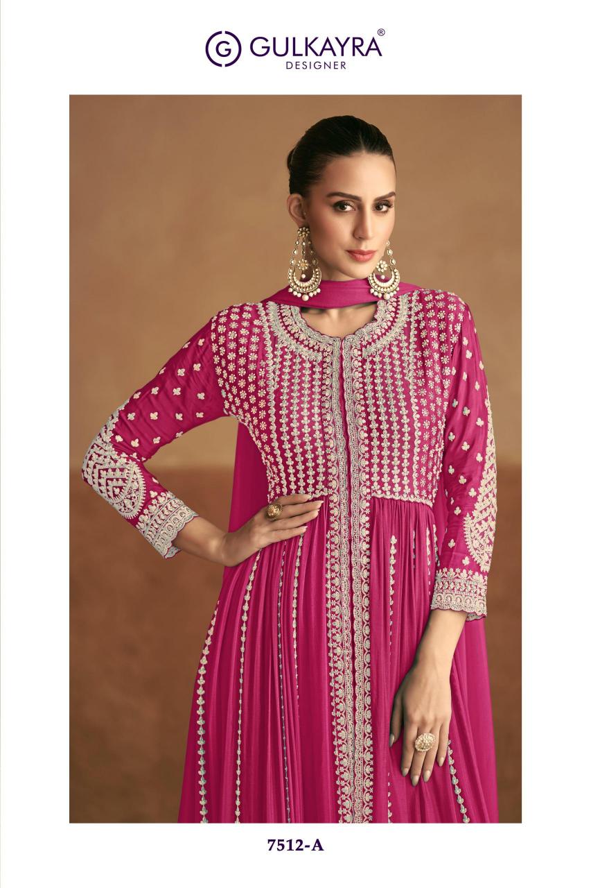Gulkayra Tanim front open long kurtis online india