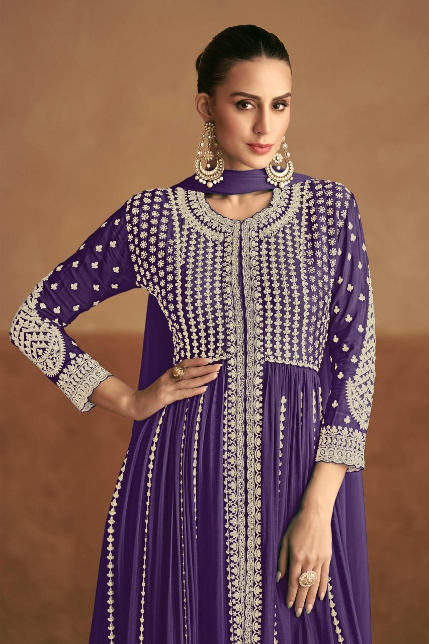 Gulkayra Tanim front open long kurtis online india