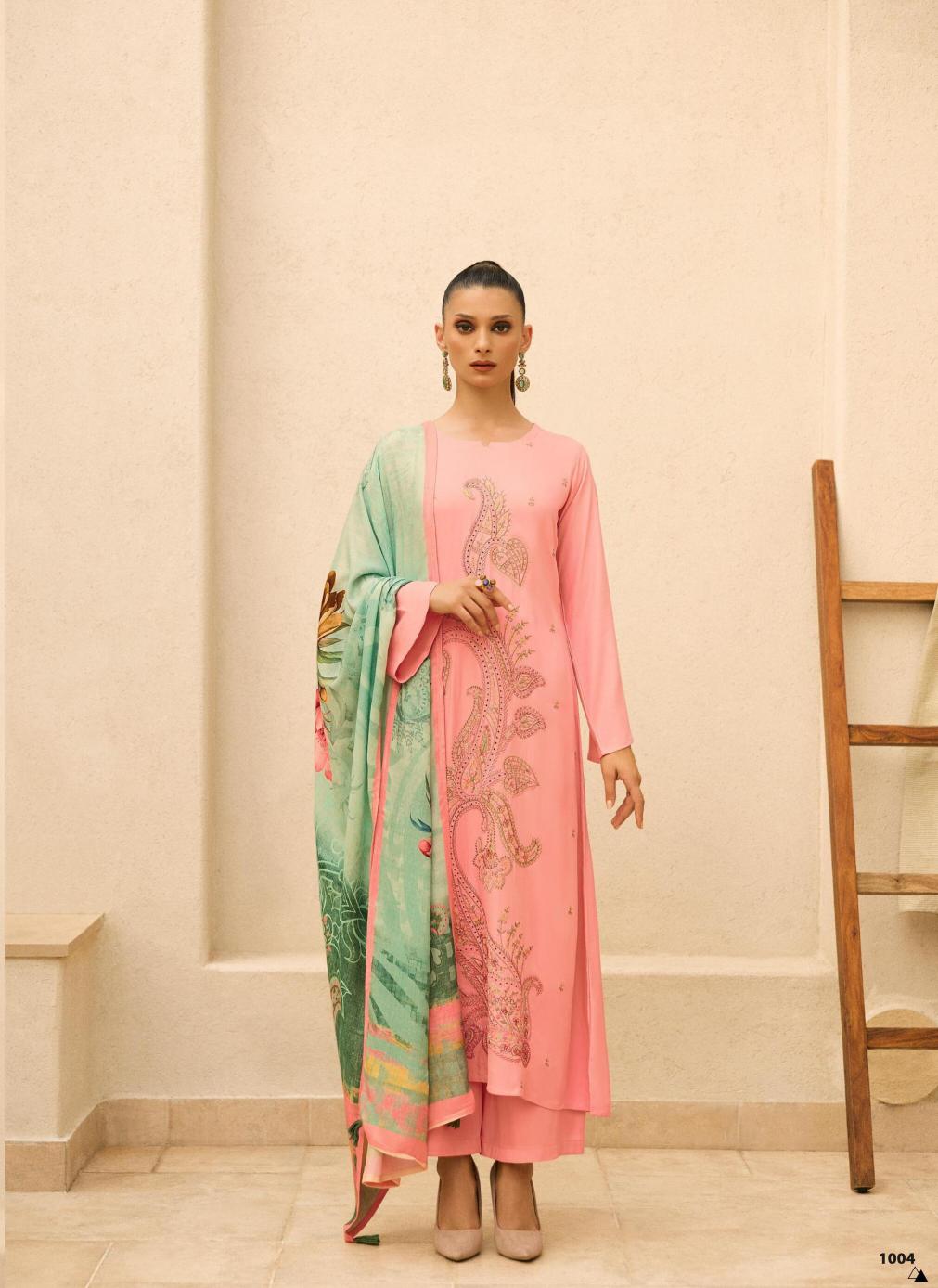 Gull Jee Winter Glory Pashmina Salwar Kameez Wholesale Catalog