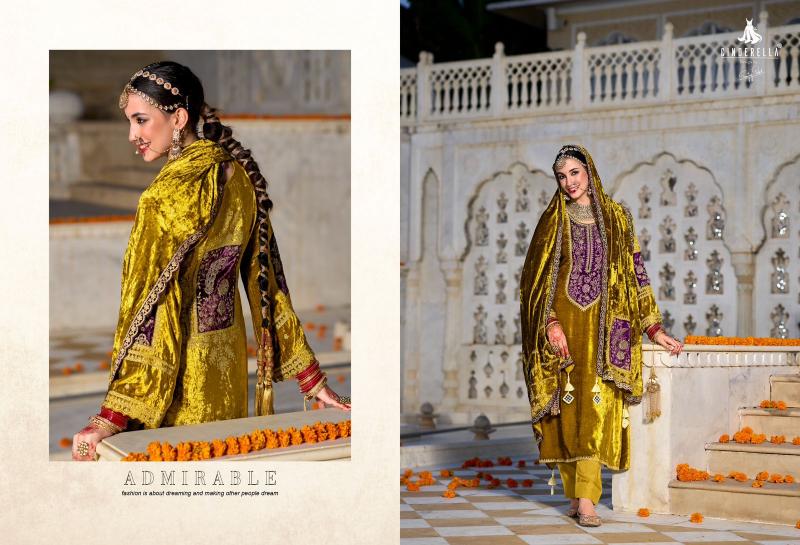 Ibiza Cindrella NOOR E SHAMA Viscose Velvet Salwar Kameez Wholesale Catalog