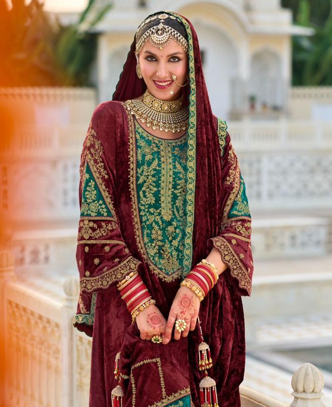Ibiza Cindrella NOOR E SHAMA Viscose Velvet Salwar Kameez Wholesale Catalog