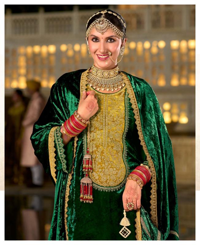 Ibiza Cindrella NOOR E SHAMA Viscose Velvet Salwar Kameez Wholesale Catalog