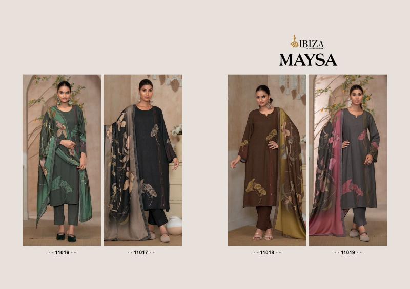 Ibiza Maysa Viscose Pashmina Digital Printed Salwar Kameez Wholesale Catalog