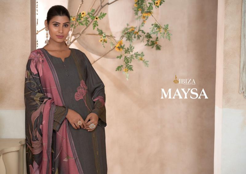 Ibiza Maysa Viscose Pashmina Digital Printed Salwar Kameez Wholesale Catalog