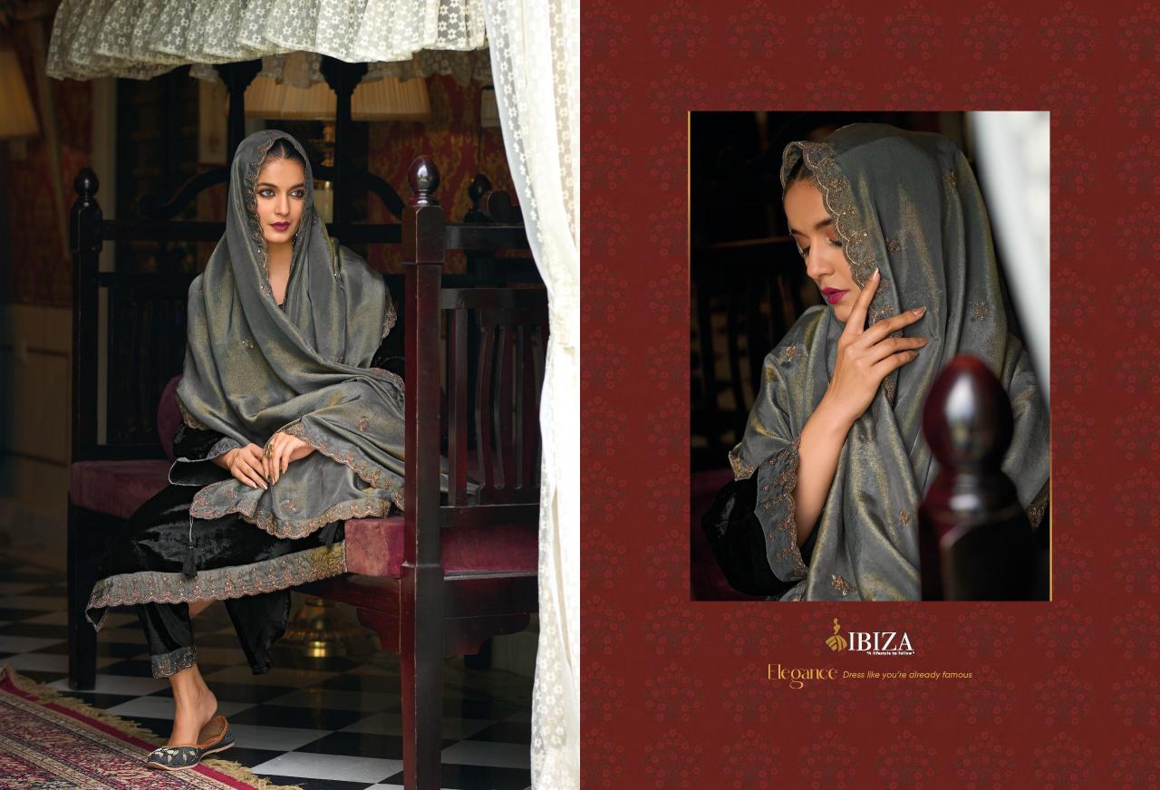 Ibiza Sabhayata Velvet Salwar Kameez Wholesale Catalog