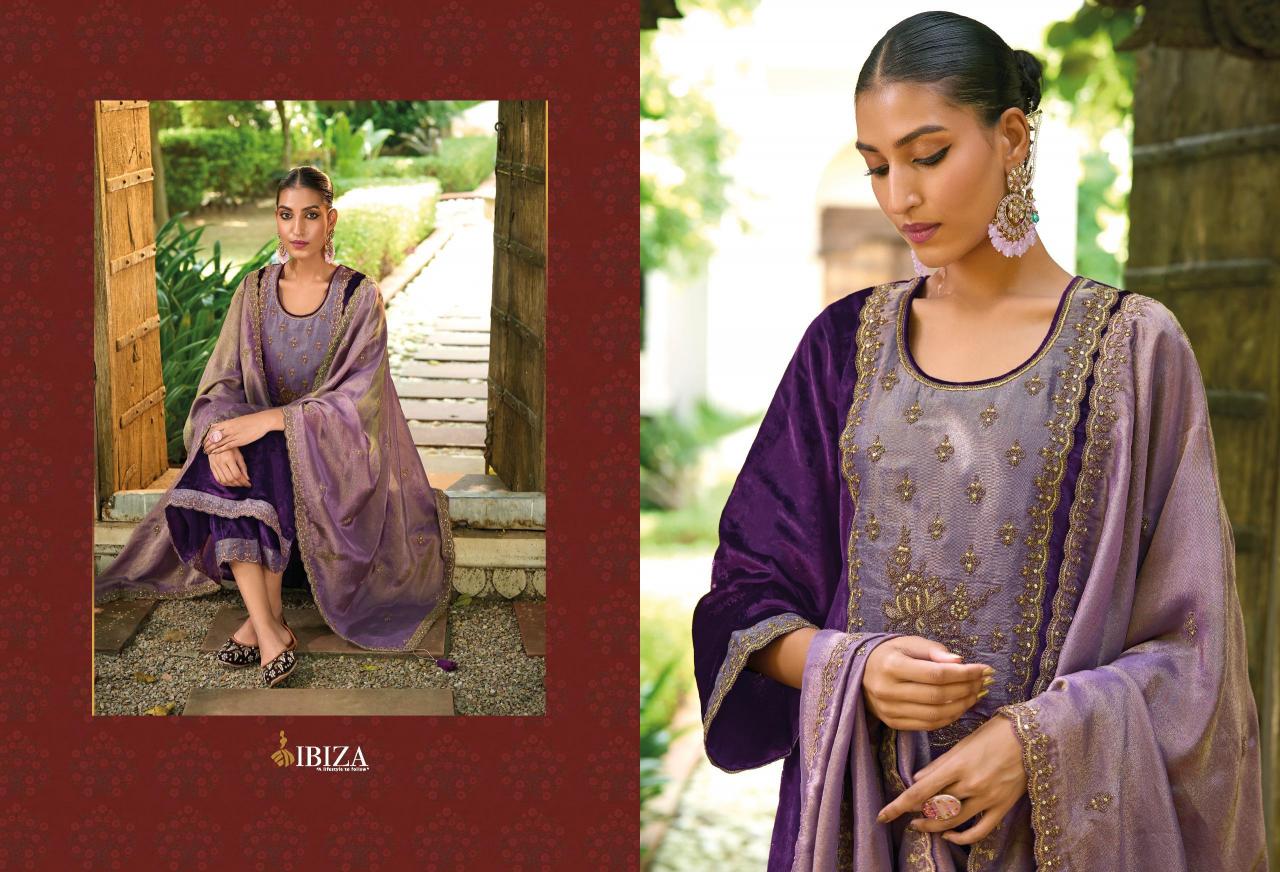 Ibiza Sabhayata Velvet Salwar Kameez Wholesale Catalog