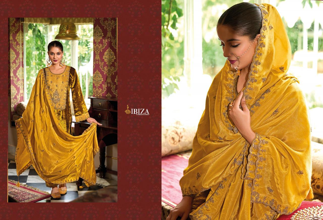 Ibiza Sabhayata Velvet Salwar Kameez Wholesale Catalog