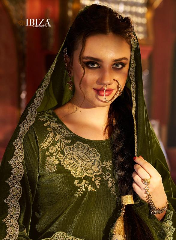 Ibiza Spring Glory Velvet Salwar Kameez Wholesale Catalog