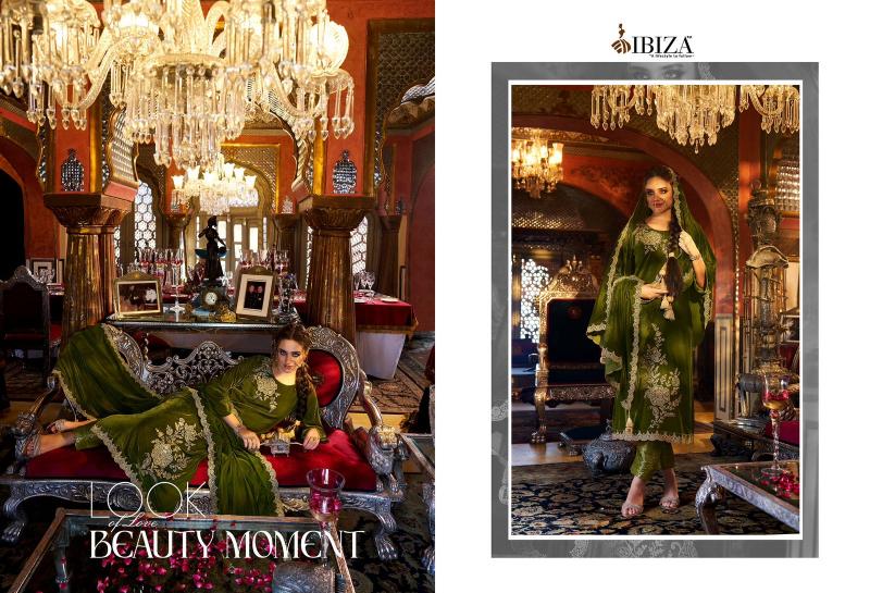 Ibiza Spring Glory Velvet Salwar Kameez Wholesale Catalog