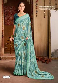 Inder Silk Mills Gateway 9129 Georgette sarees in india