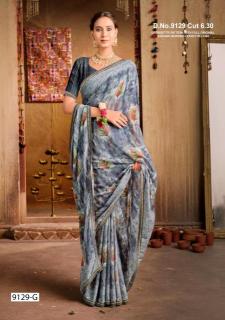 Inder Silk Mills Gateway 9129 Georgette sarees in india