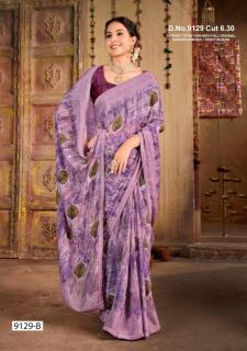 Inder Silk Mills Gateway 9129 Georgette sarees in india