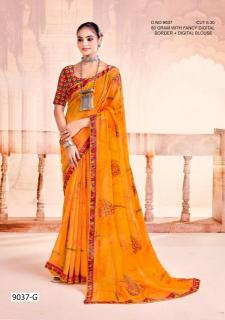 Inder Silk Mills Jhulelal 9037 different types of sarees in india