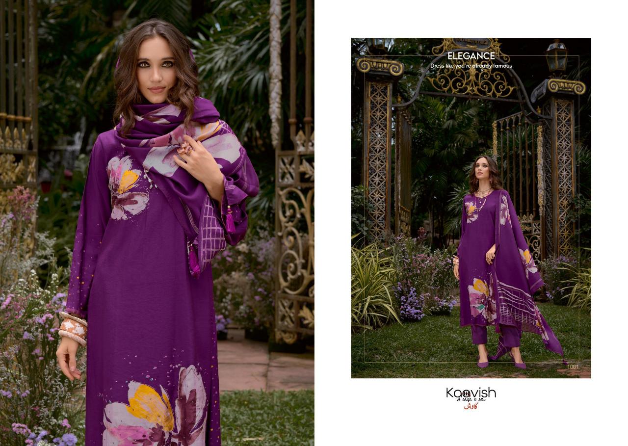 Kaavish Shaheen Viscose Digital Printed Salwar Kameez Wholesale Catalog