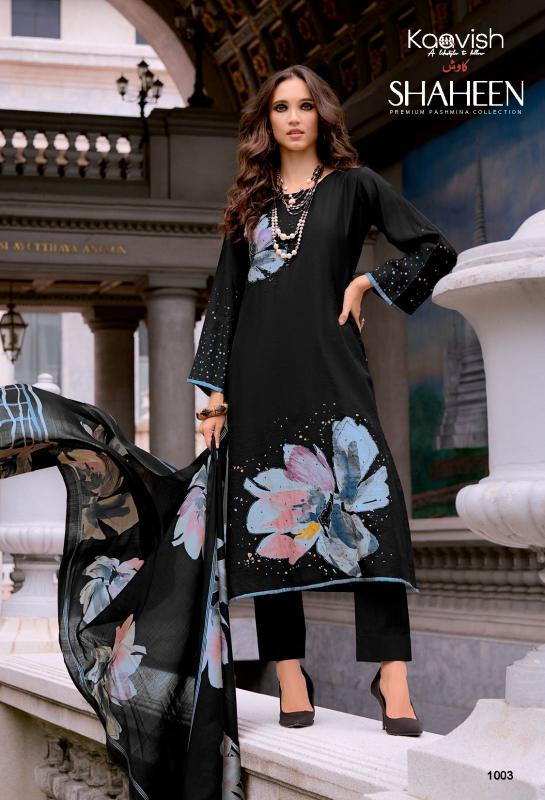 Kaavish Shaheen Viscose Digital Printed Salwar Kameez Wholesale Catalog