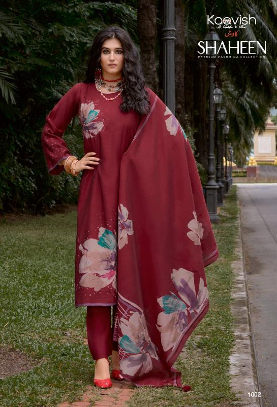 Kaavish Shaheen Viscose Digital Printed Salwar Kameez Wholesale Catalog