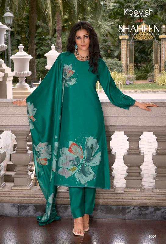 Kaavish Shaheen Viscose Digital Printed Salwar Kameez Wholesale Catalog