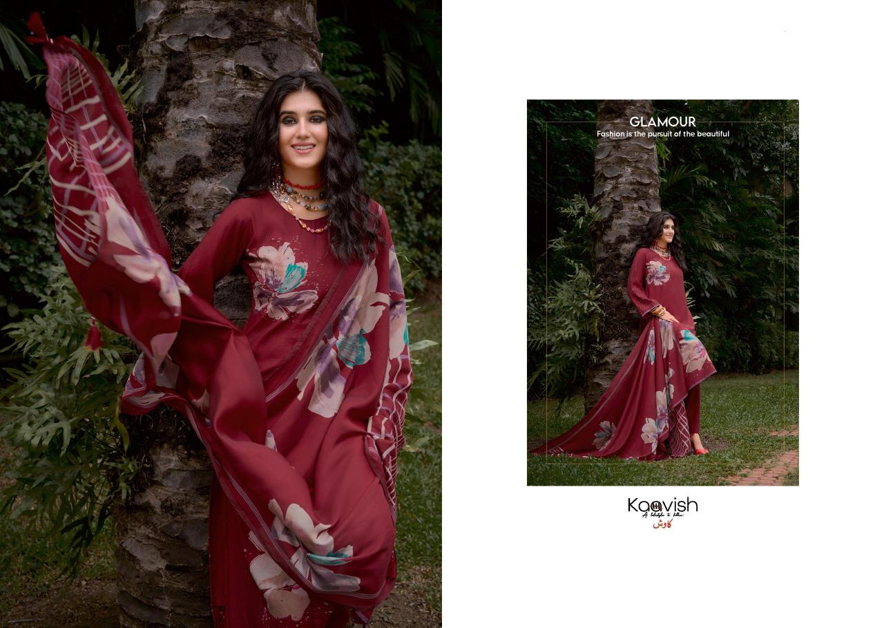 Kaavish Shaheen Viscose Digital Printed Salwar Kameez Wholesale Catalog