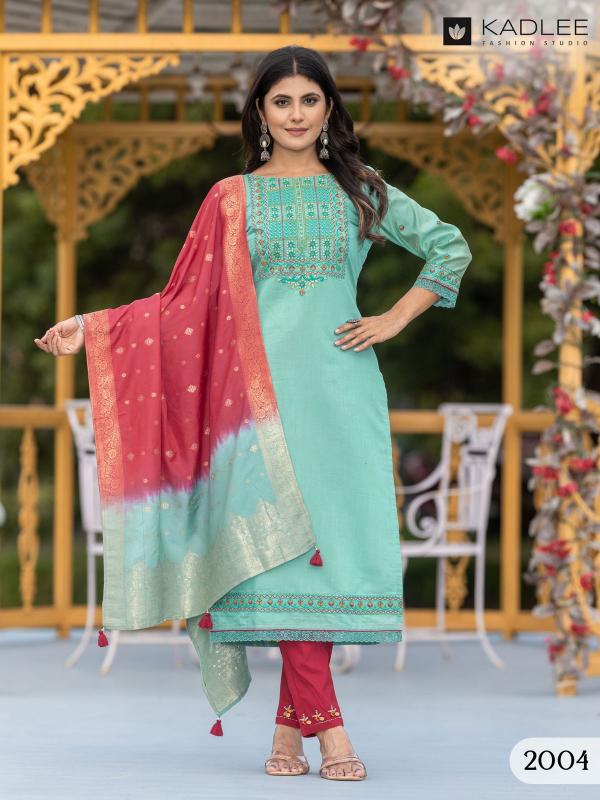 Kadlee Nimaya Cotton Fabrick White Colour Kurti in India Online