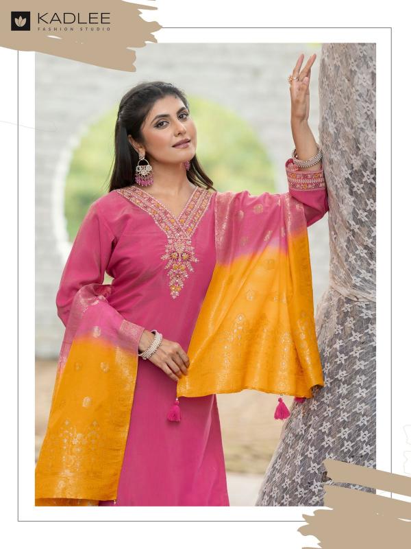 Kadlee Nimaya Cotton Fabrick White Colour Kurti in India Online