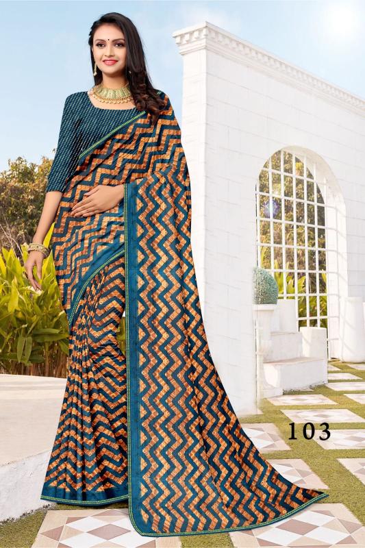 KAMYA DAISY Printed Saree Wholesale Surat