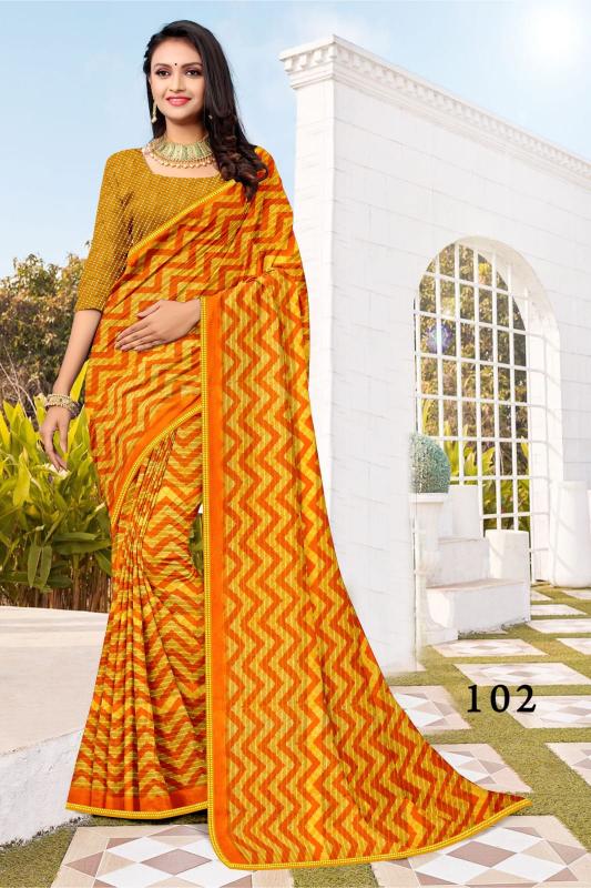 KAMYA DAISY Printed Saree Wholesale Surat