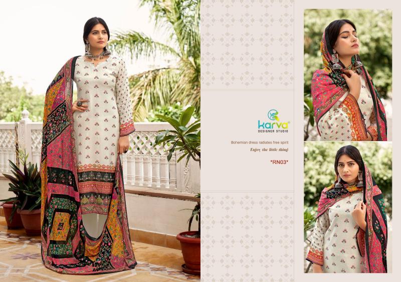 Karva Ranchi Ladies Dress Material Wholesalers in Surat