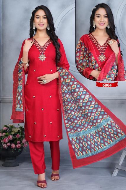 Kashida Shararat Vol 3 buy V neck Kurti in India