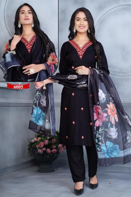 Kashida Shararat Vol 3 buy V neck Kurti in India