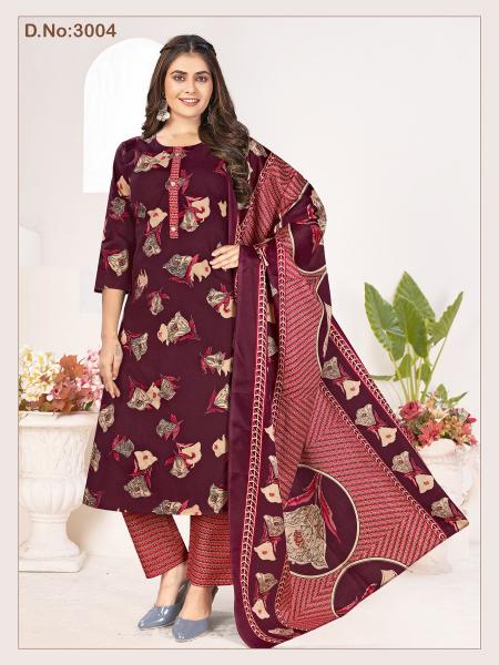 KCF TRENDY  COTTON READYMADE PANT VOL-03 Kurti Wholesale Catalog