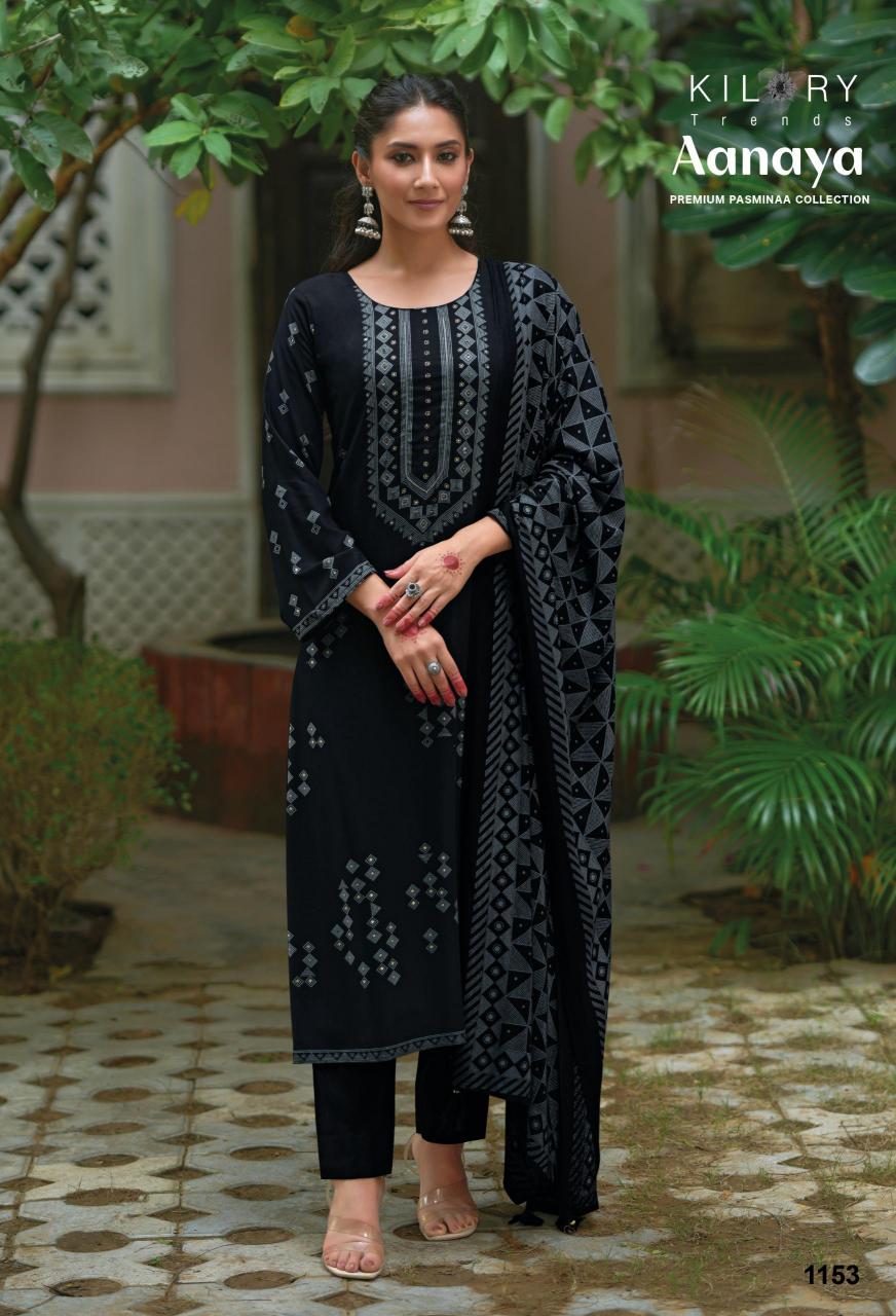 KILORY Aanaya Viscose Pashmina Salwar Kameez Wholesale Catalog