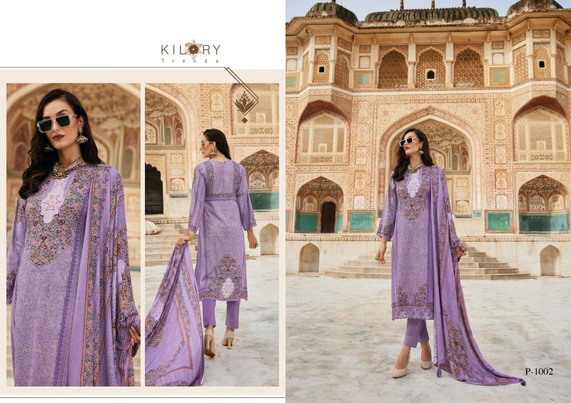 Kilory Naqsh Pashmina Salwar Kameez Wholesale Catalog