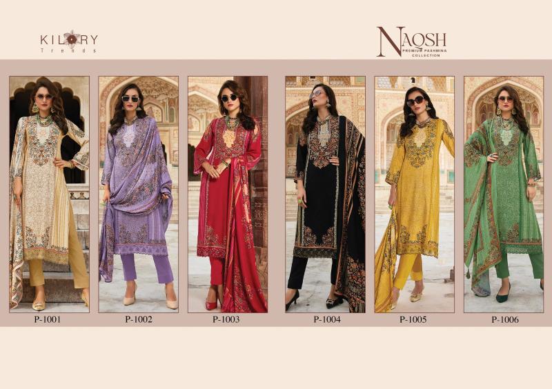 Kilory Naqsh Pashmina Salwar Kameez Wholesale Catalog