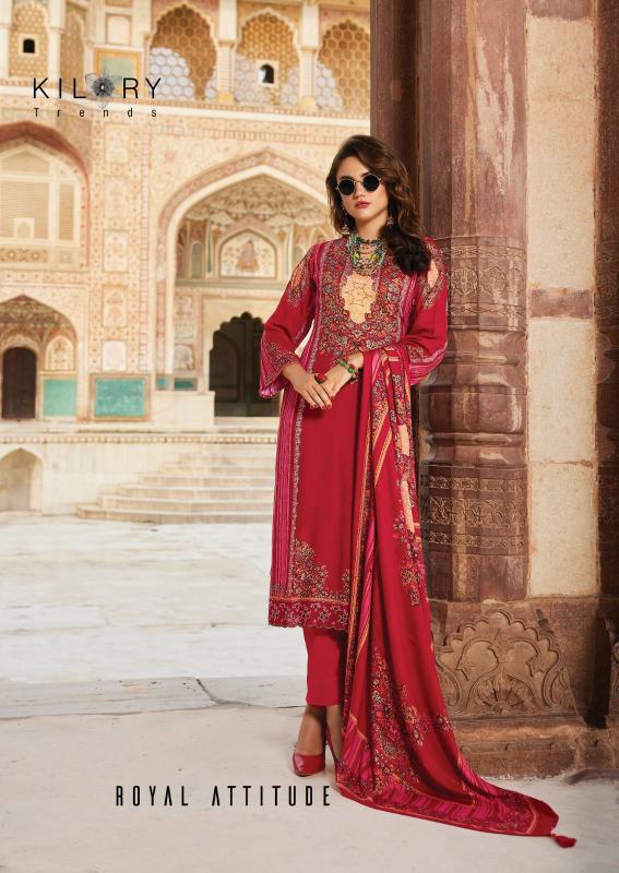 Kilory Naqsh Pashmina Salwar Kameez Wholesale Catalog