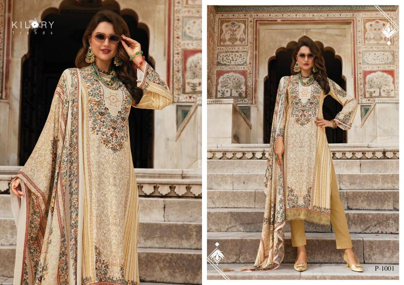 Kilory Naqsh Pashmina Salwar Kameez Wholesale Catalog