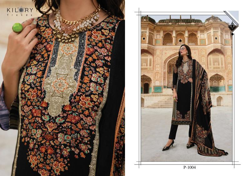 Kilory Naqsh Pashmina Salwar Kameez Wholesale Catalog