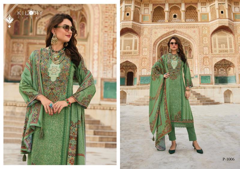 Kilory Naqsh Pashmina Salwar Kameez Wholesale Catalog