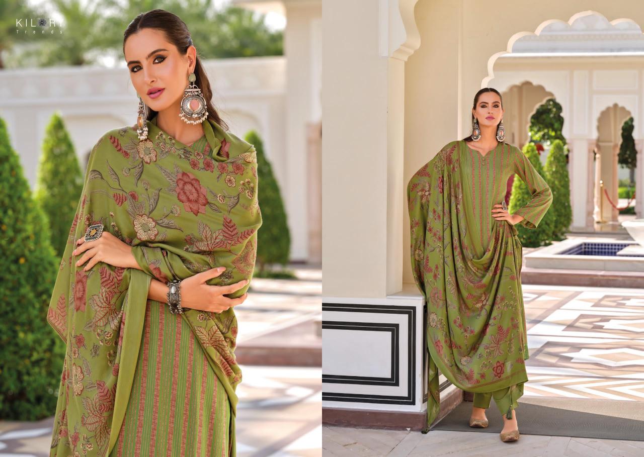 Kilory Nesta Digital Printed Pashmina Salwar Kameez Wholesale Catalog
