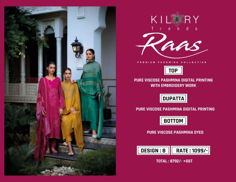 Kilory Raas Salwar Kameez Wholesale Catalog