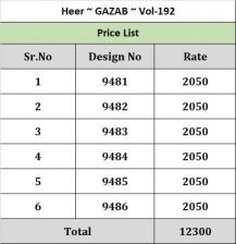 Kimora HEER Gazab Vol 192 Pure Pashmina Salwar Kameez Wholesale Catalog