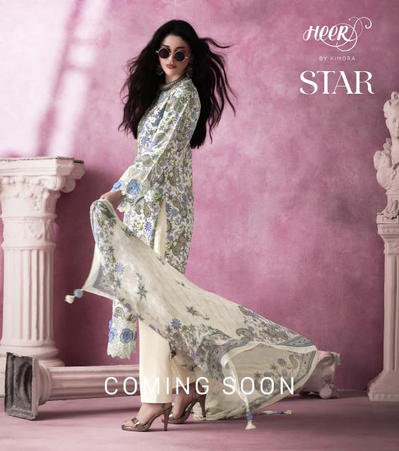 Kimora Heer Star vol 193 Digital Printed Salwar Kameez Wholesale Catalog