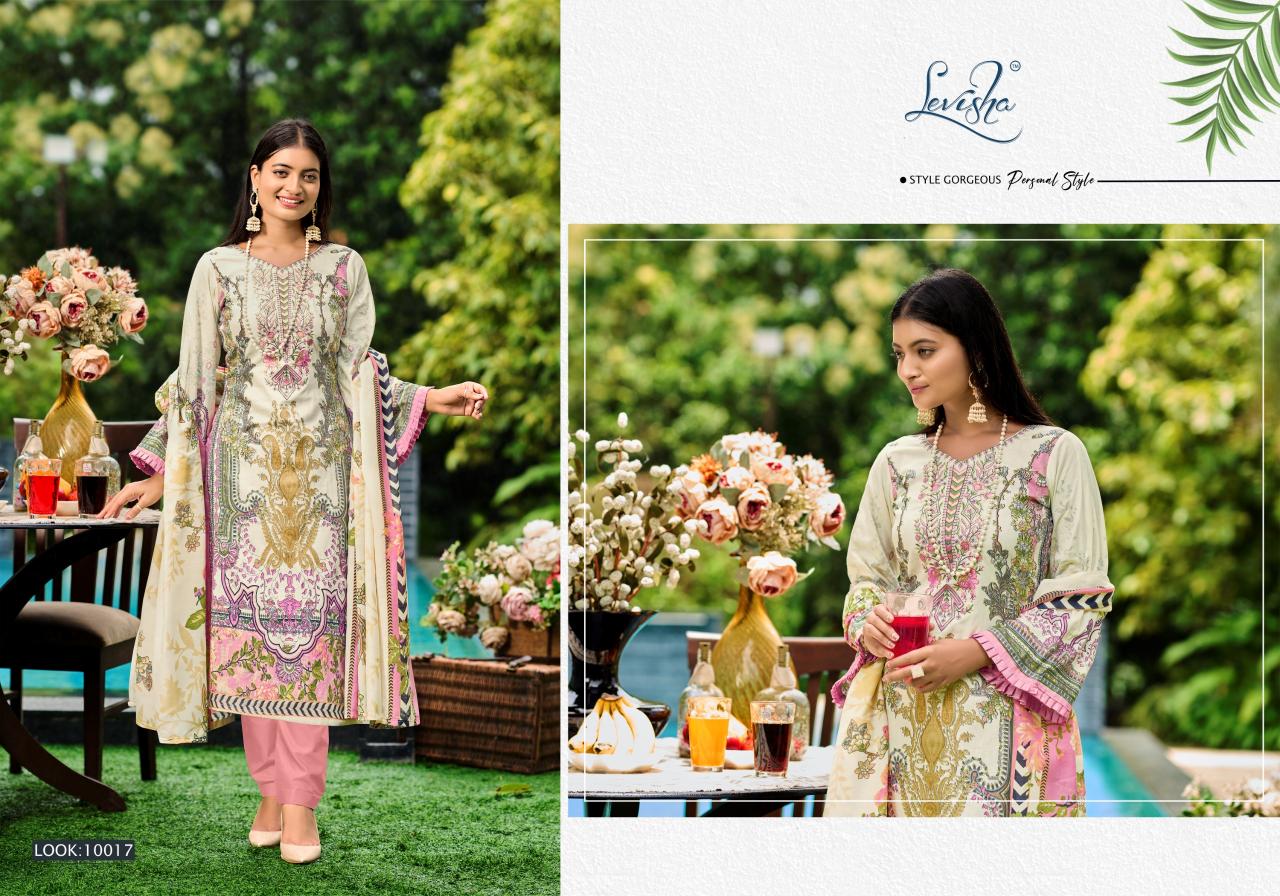 Levisha Naira Nx Vol 10 Dress Material Wholesale Catalog