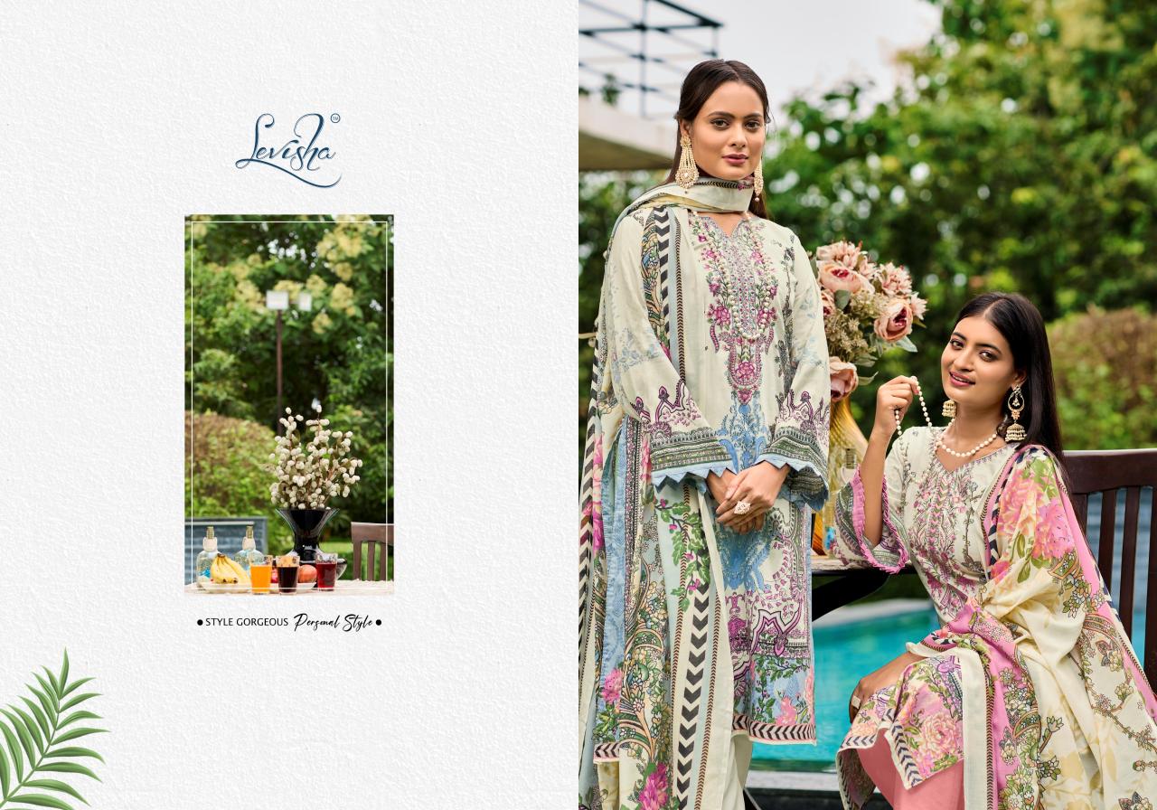 Levisha Naira Nx Vol 10 Dress Material Wholesale Catalog