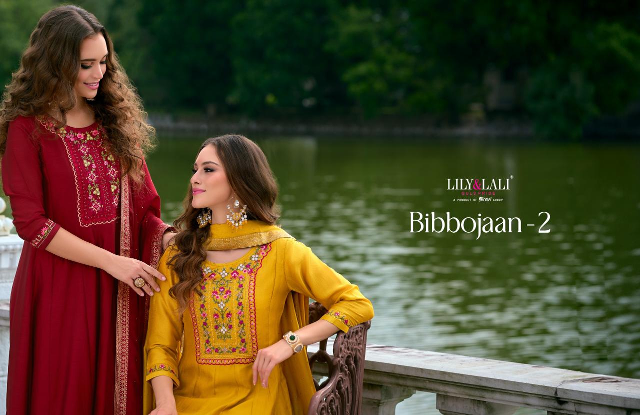 LILY & LALI Bibbojaan Vol 2 Brands of Kurtis in India 