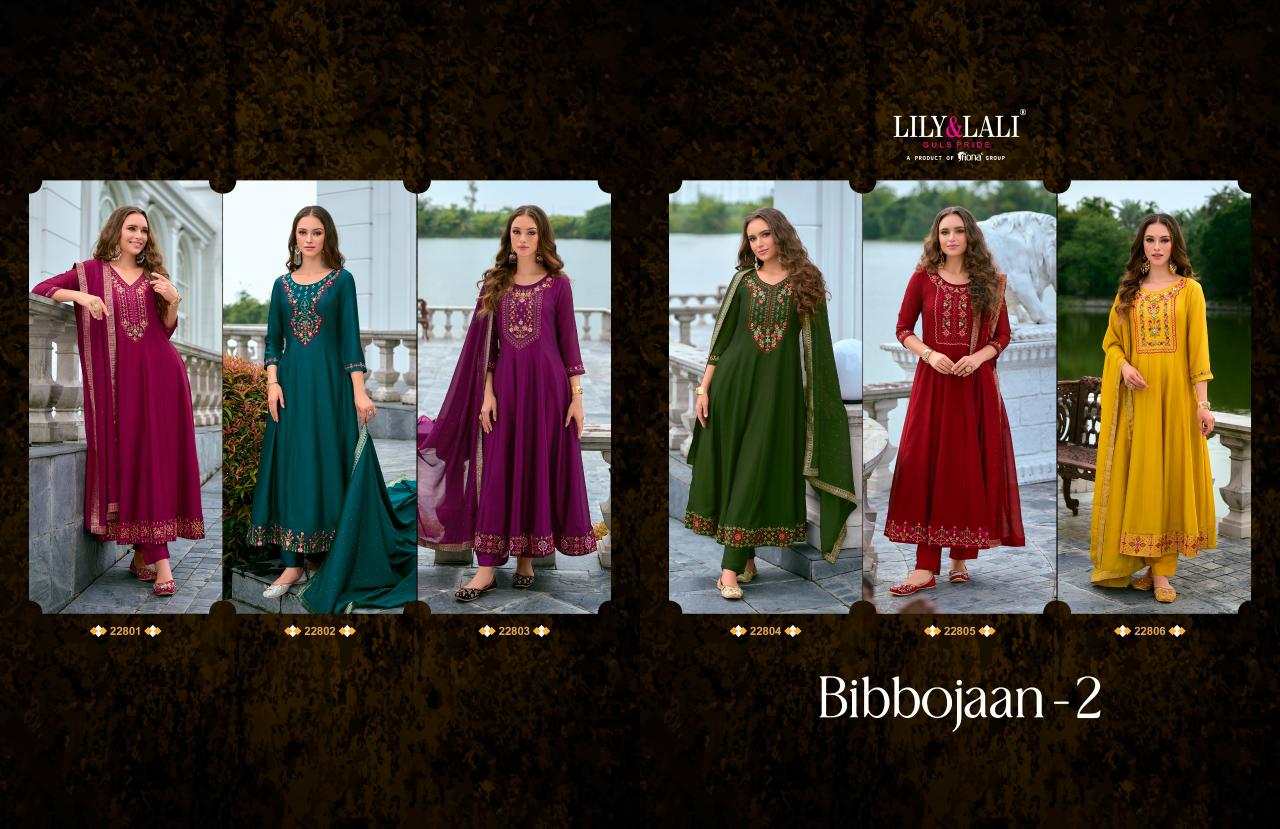 LILY & LALI Bibbojaan Vol 2 Brands of Kurtis in India 
