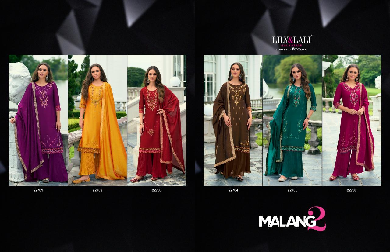 LILY & LALI Malang 2 Designer Kurti Wholesale Catalog