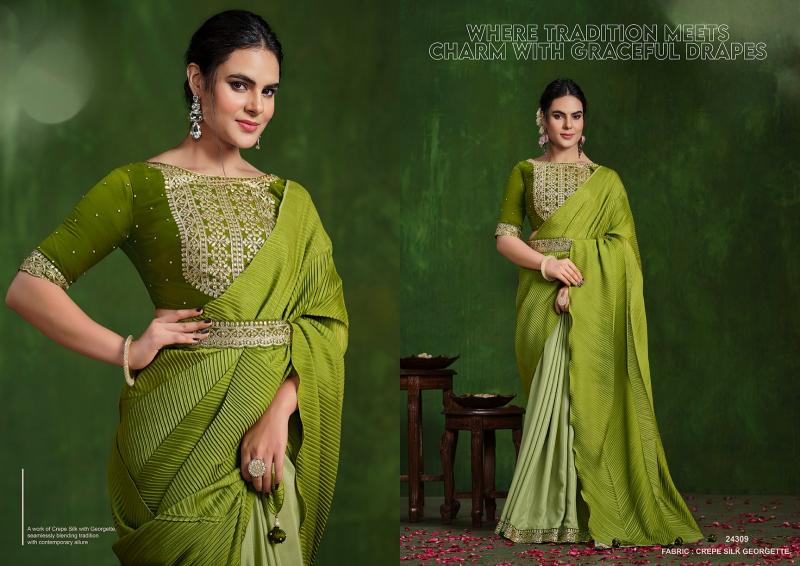 MAHOTSAV MOHMANTHAN 24300 SERIES RANJHANA Saree Wholesale Catalog