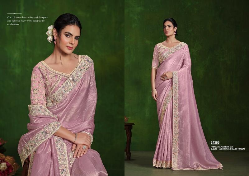MAHOTSAV MOHMANTHAN 24300 SERIES RANJHANA Saree Wholesale Catalog