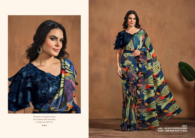 MAHOTSAV MOHMANTHAN 24400 SERIES ADAH Surat Wholesale Bazaar Saree